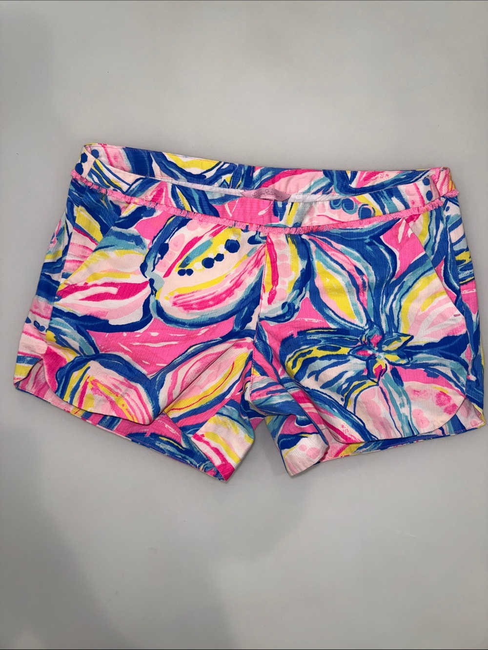Lilly Pulitzer Women’s Pink Floral Print Shorts